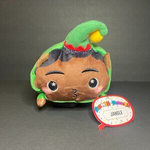 NWT 2022 Moosh Moosh Jangle Elf Collectible Christmas Plush Pillow Toy 4 x 8"